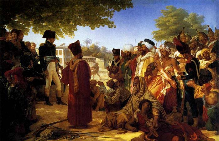 Baron Pierre Narcisse Guerin Napoleon Pardoning the Rebels at Cairo